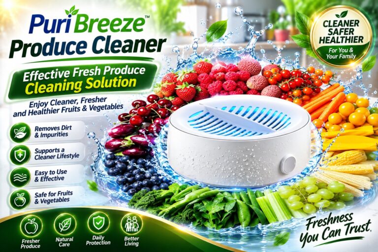 PuriBreeze Produce Cleaner